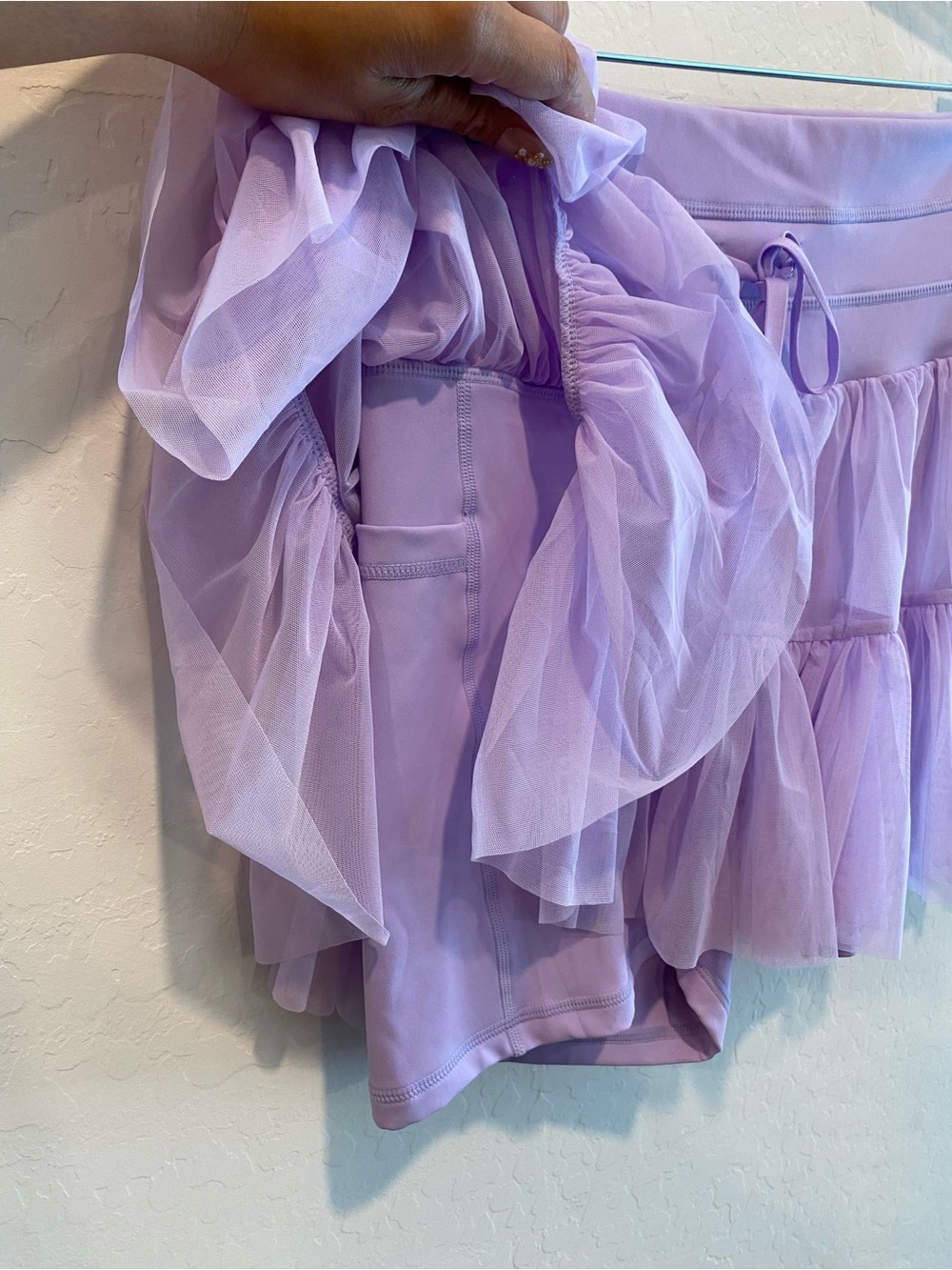 Popflex Lilac Pirouette Tulle Skort - Picture 6 of 11
